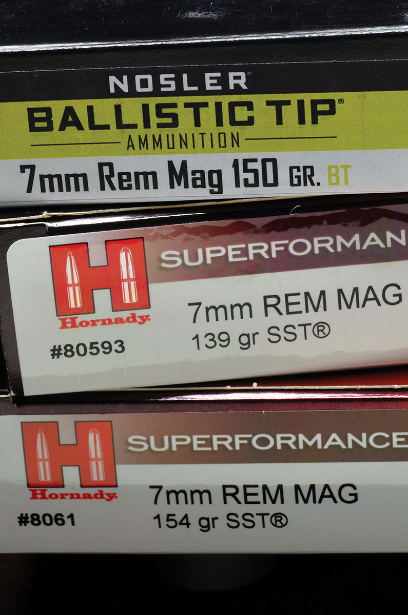 Hornady and Nosler both make top-notch factory hunting ammunition, and the Boundary seemed to like them equally  and consistently well.